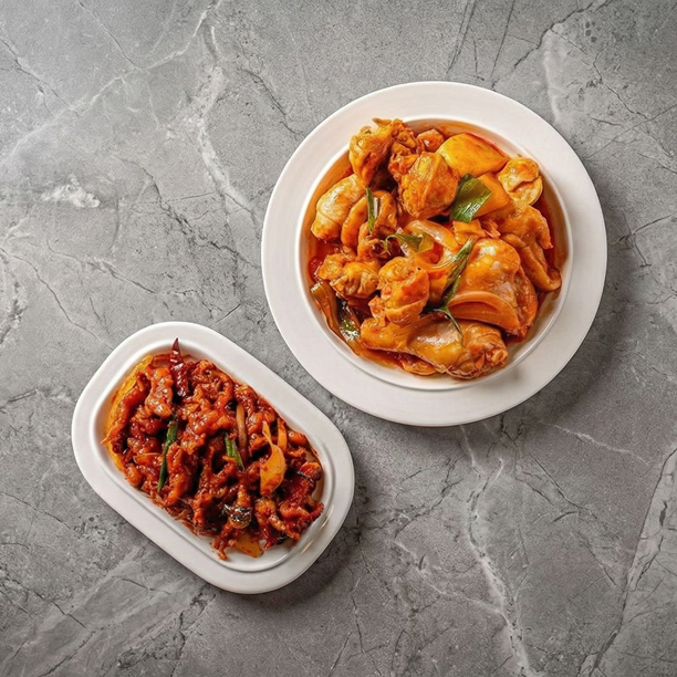 도리담다 세트메뉴 도리담다 닭발세트